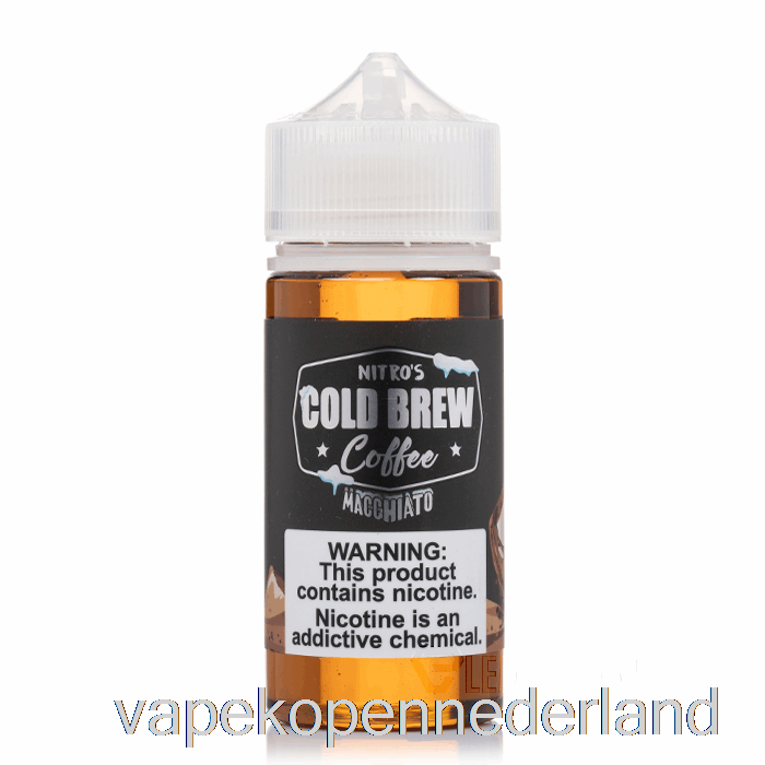 Vape Nederland Macchiato - Nitros Koud Brouwsel - 100 Ml 0 Mg